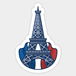 Eiffel tower france landmarks Sticker